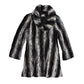 Vintage Faux Fur Long Coat - M