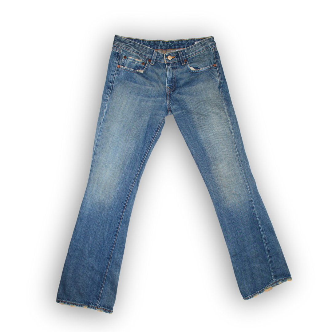 Levis Vintage Low-Rise Flare Jeans - 29