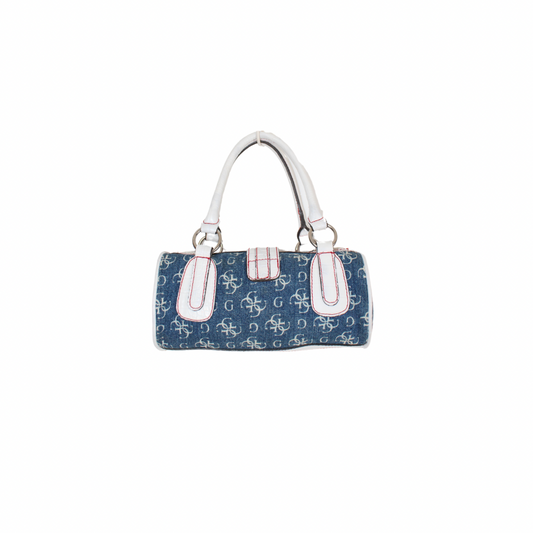 Guess Mini Denim Barrel Bag