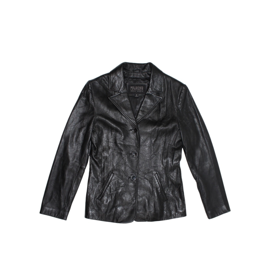 Wilson Leather Blazer - M