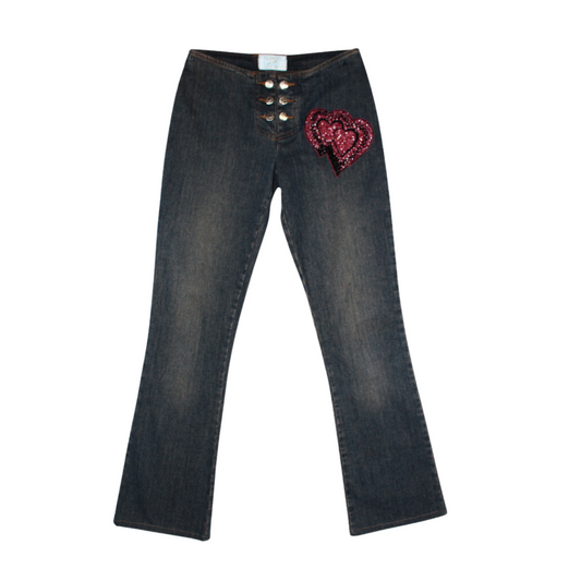 Blumarine low-waisted Flare Jeans - 34