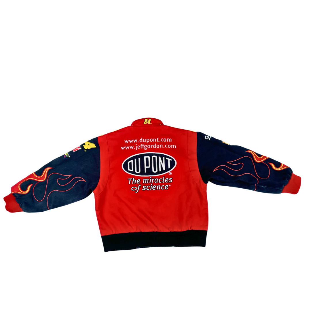 Vintage DuPont Nascar Racing Jacket - Youth's 7/8 M