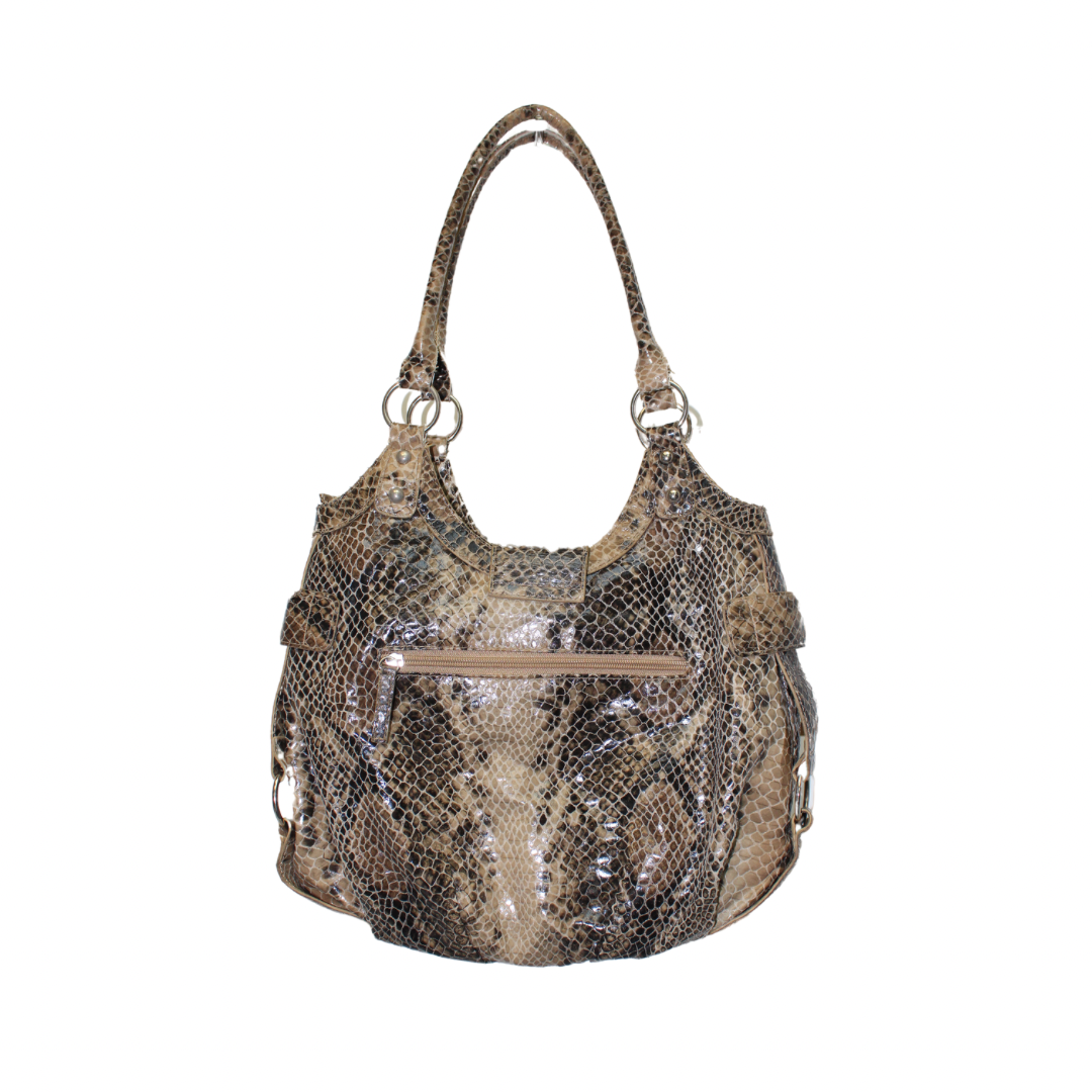 Vintage Snake Skin Tote Bag