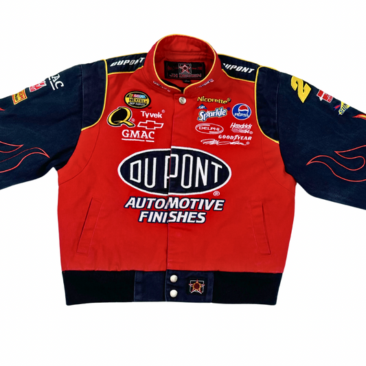 Vintage DuPont Nascar Racing Jacket - Youth's 7/8 M