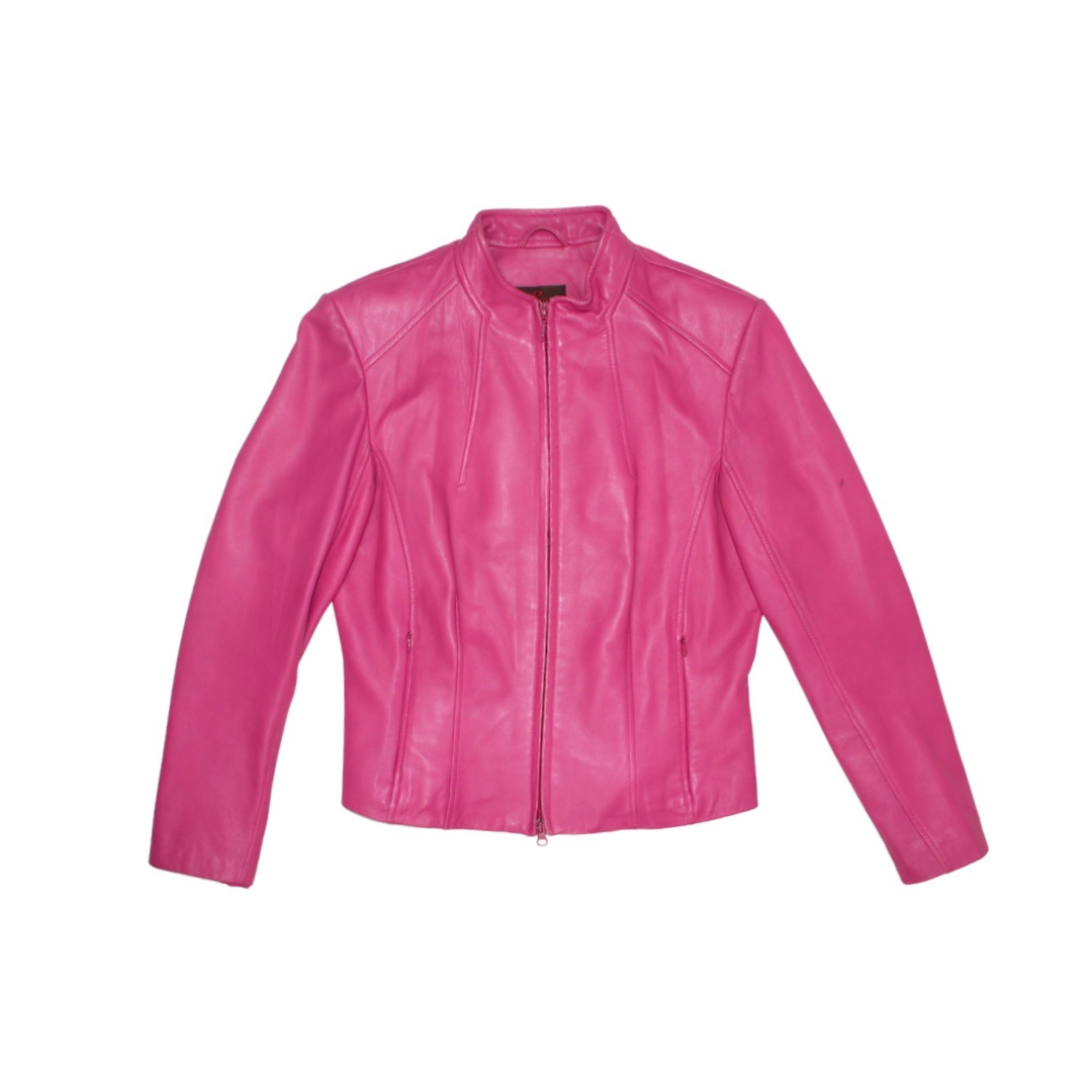 Danier Fitted Leather Jacket - S