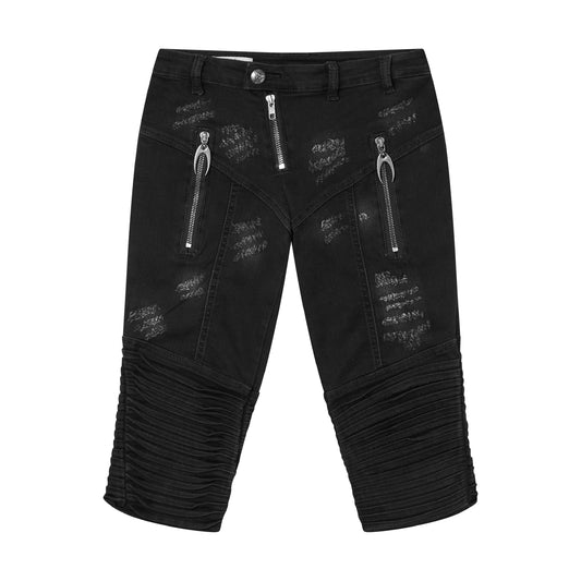 Cozy Worldwide Capris Moto Jeans