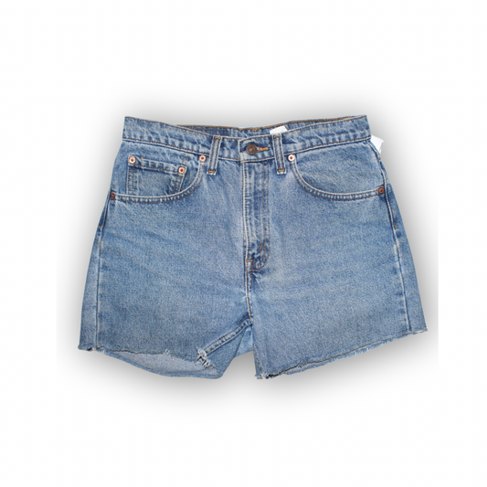 Levis high-waisted cut off denim shorts - 27